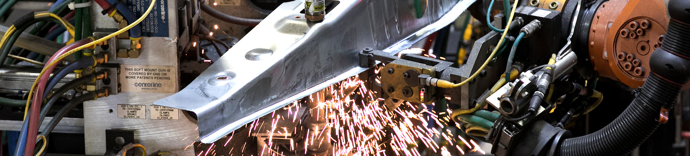 Robotic welding at E&E Manufacturing